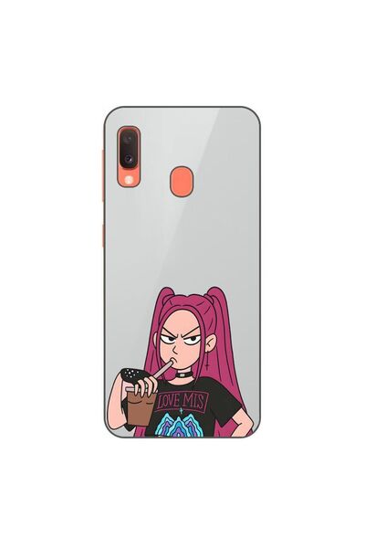 OEM Husa compatibila cu Samsung Galaxy A20e Silicon Model KPop Demon Hunters ...