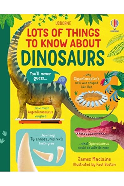 Harper Collins Lots Of Things To Know About Dinosaurs