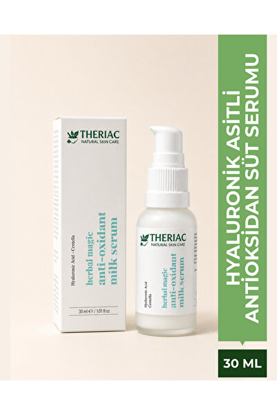 Theriac Herbal Magic Antioxidant Milk Serum Hyaluronik Asitli Antioksidan Süt...