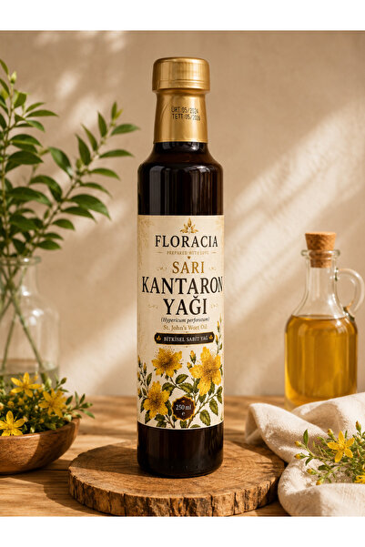 Değirmenci Ali Floracia Sarı Kantaron Yağı 250 ml Bitkisel Sabit Yağ
