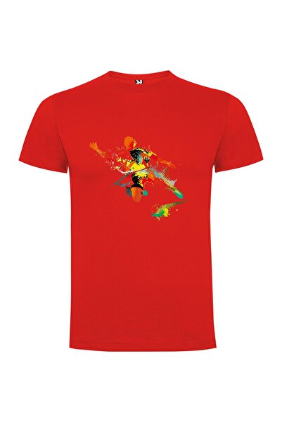iLovePrints SplatterBall: Multicolor Madness Tshirt