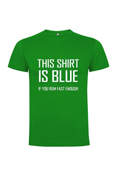 iLovePrints Blue Bolt Shirt Tshirt