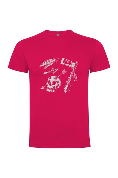 iLovePrints Skull & Scythe Tribes Tshirt