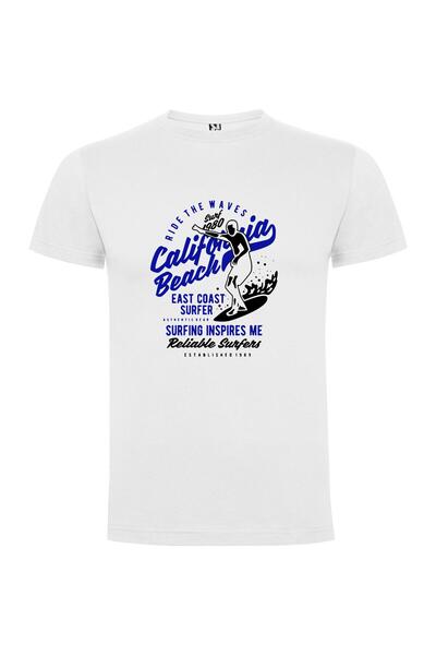 iLovePrints Surfing California's Big Waves Tshirt