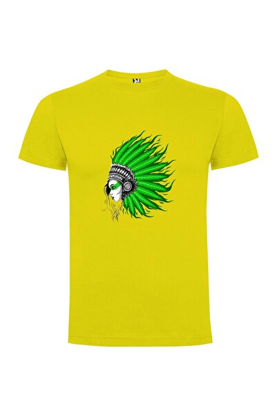 iLovePrints Feathered Aztec Enchantress Tshirt