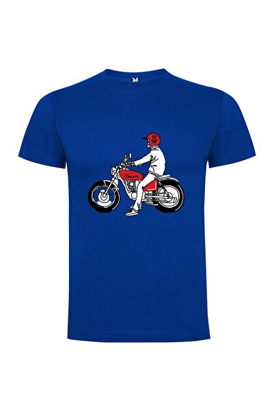 iLovePrints Red Ride Rebel Tshirt