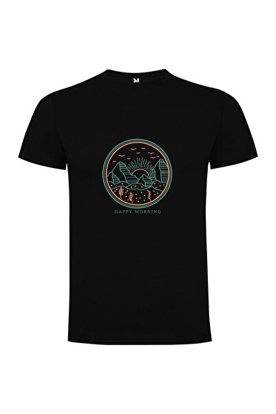 iLovePrints Happy Mountain Mornings Tshirt