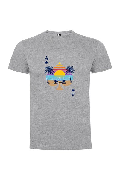 iLovePrints Beachy Spades Tshirt