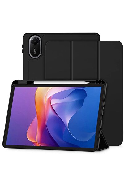 Techsuit Flex Trifold (με θήκη για μολύβι) - Xiaomi Redmi Pad 2 - Μαύρο