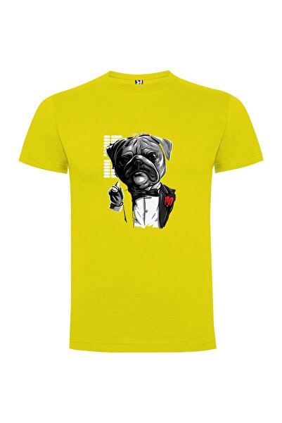 iLovePrints Pug in Tuxedo Glamour Tshirt