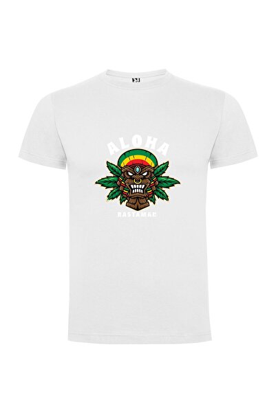 iLovePrints Aloha Rasta Blackout Tshirt
