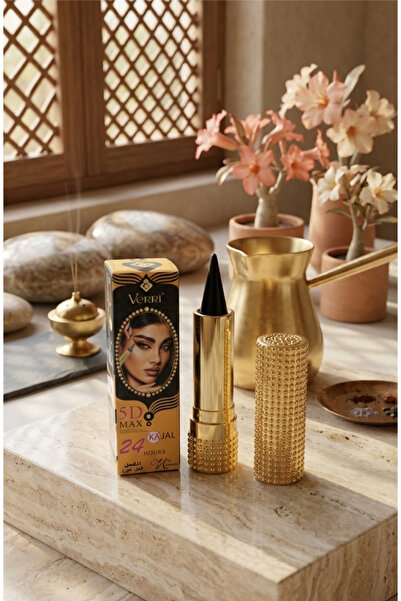 Verri 5D Max 24 Saat Kalıcı Ekstra Siyah Kajal Eyeliner Göz Kalemi