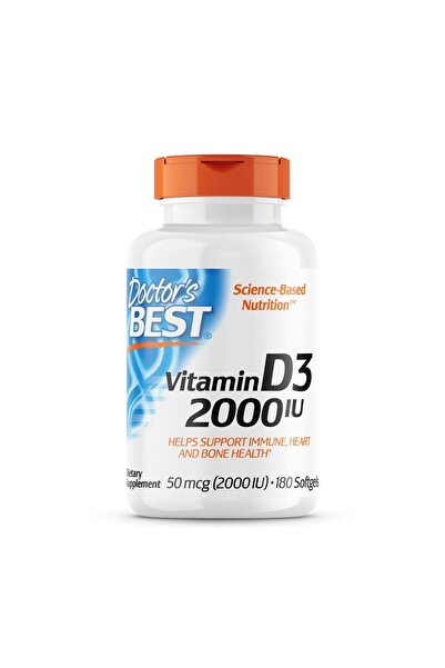 Doctor's Best Vitamin D3 2000 Iu 50 Mcg