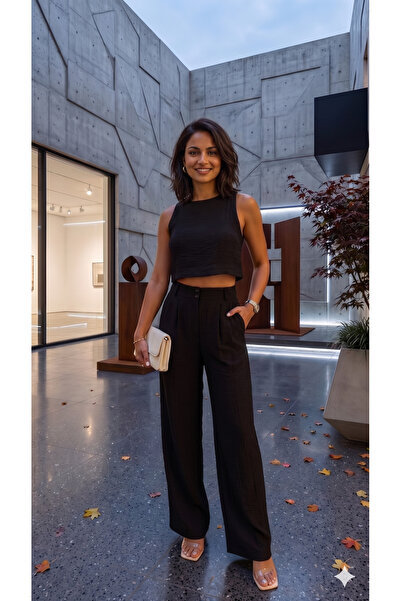MUG collection Women's Tensel Fabric Trousers