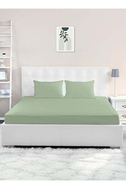 Noon East King Size Fitted Sheet | Soft 400TC Sateen Cotton Material | Light ...