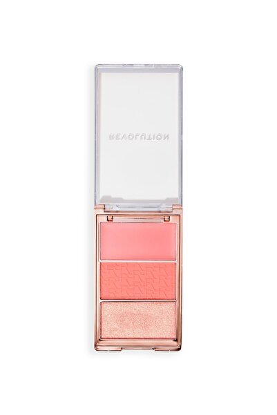 OEM Makeup Revolution, Icon Blush, Vegan, Mat, Paletă de blush și iluminator,...