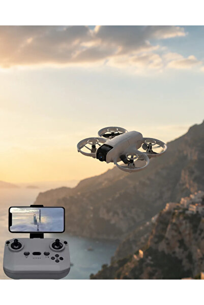 Genel Markalar Uzaktan Kumandalı Mini Drone HD Kamera Işıklı Tasarım