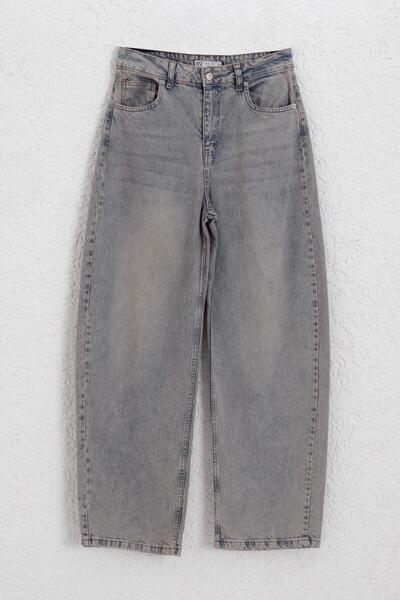 BSL Balon Baggy Denim Pantolon