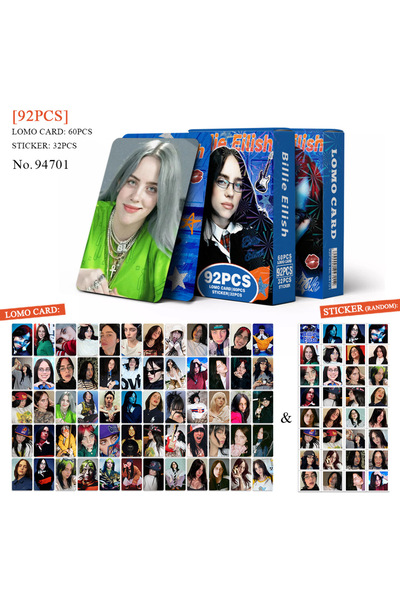 Choice 1 2026 جديد 92 قطعة بطاقات صور المشاهير المصغرة على الطراز الأوروبي وا...