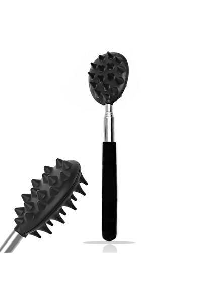 Choice4 black Cactus Telescopic Back Scratcher Ergonomic Back Scratchers Exte...