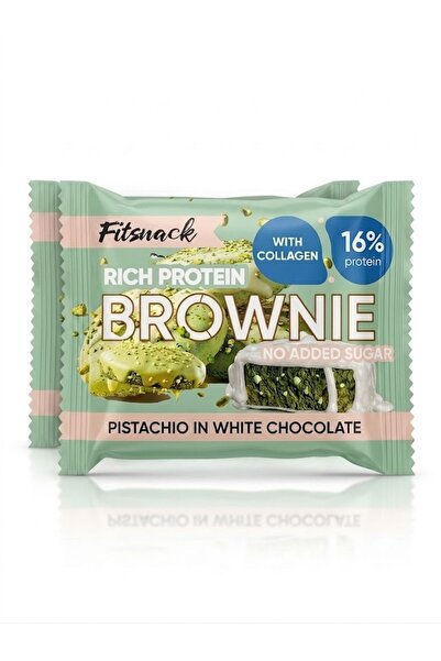 Fitsnack بروتين بار بنكهة البروناي بالفستق - 2*50 جرام