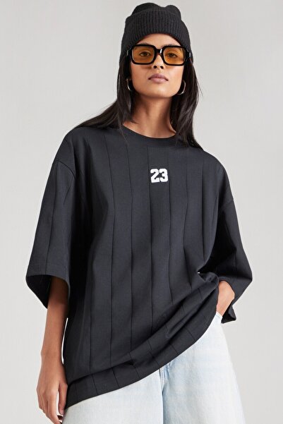Nike Tricou de damă Jordan Brooklyn Loose Fit, croială bol, negru