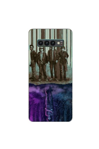 OEM Θήκη συμβατή με Samsung Galaxy S10 Σιλικόνης Τζελ TPU με σχέδιο Stranger ...