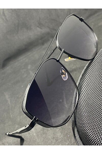 Sunglasses Ochelari de Soare Premium Aviator Geometric cu Protecții Laterale ...