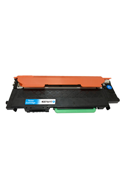 HP Cartus toner compatibil W2071A, HP-117A, cu cip, cyan, 700 pagini