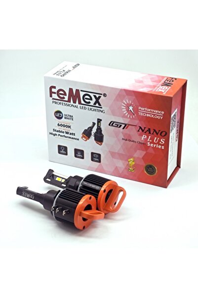 MKY STORE H15 Led Far Ampul Turuncu Gündüz Ledli Led Headlight Femex Gt Nano ...