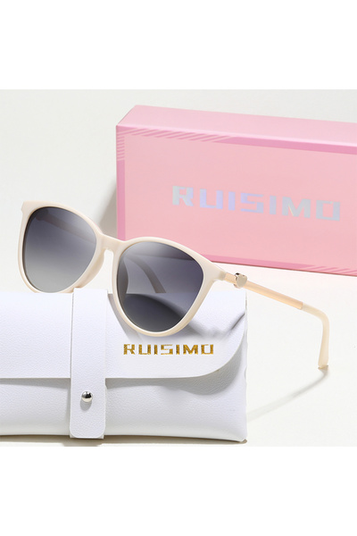 choice2 FQP2528-C5-RMCASE RUISIMO Polarized Vintage Fashion Round Sunglasses ...