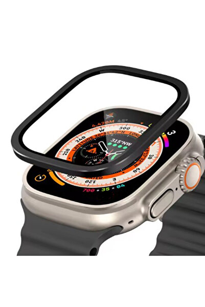 Choice7 iWatch Ultra 49mm Black Screen Protector For Watch Ultra 49mm Case Ac...