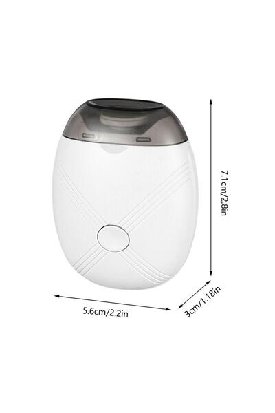 Choice White Electric Nail Clipper Grinding and Polishing with Light Automati...