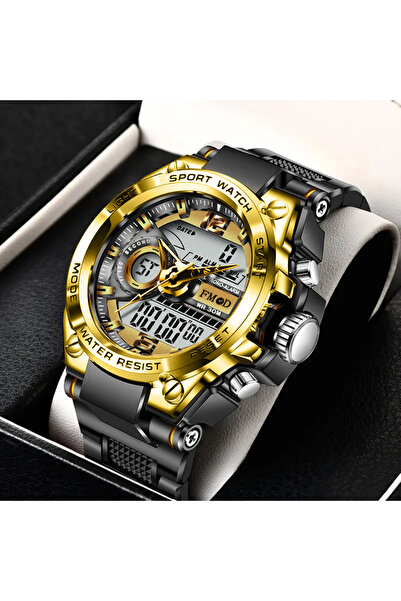 Choice Gold Fashionable digital men's watch, trendy outdoor sports electronic...