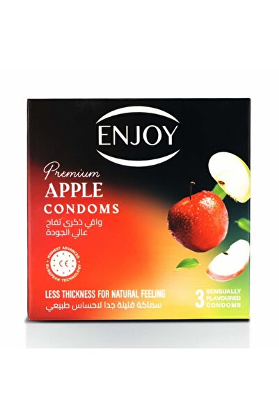 Enjoy Ainjoy 3-Pack Premium Apple Sensation Condoms