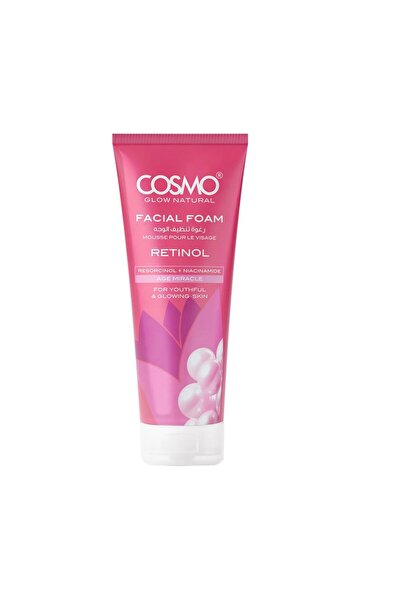Cosmo Glow Natural Retinol Facial Foam Cleanser | Anti-Aging, Skin-Renewing, ...