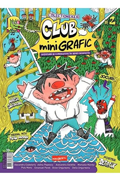 Editura Grafic Aventuri si cunoastere in benzi desenate. Revista