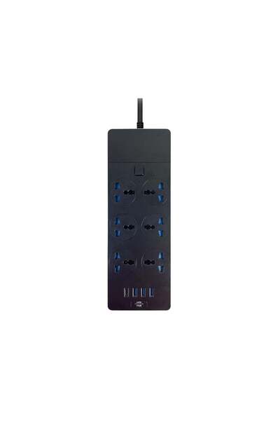 China Sun Bin Os-05 3000W 6 Sockets + 4 USB Smart Power Strip