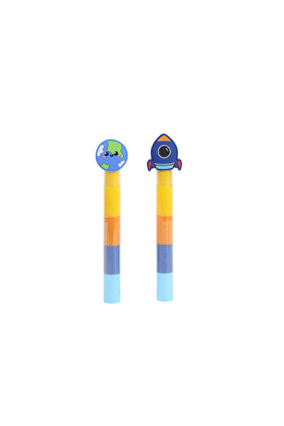 Midi Multi Space Shape Crayons for Kids