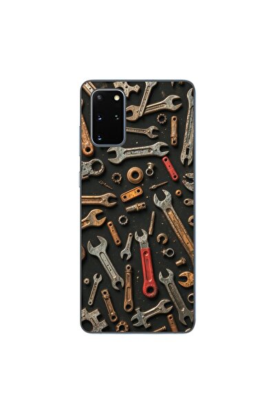 OEM Husa compatibila cu Samsung Galaxy S20+ Plus Silicon Gel Tpu Model Mechan...