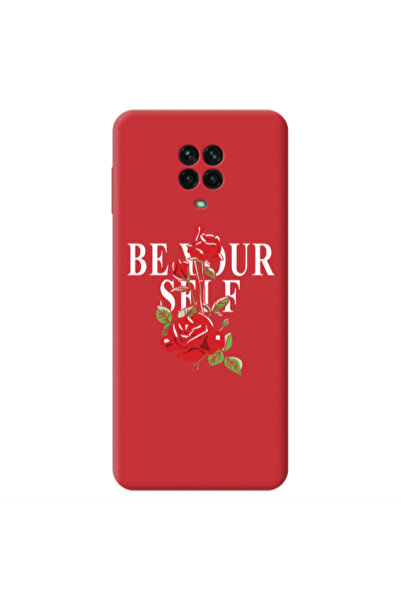 Other Xiaomi Redmi Note 9 Pro Be Your Self Red Colored Silicone TPU Θήκη