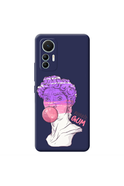 Other Xiaomi Mi 12 Lite Pin Bubble Dark blue Colored Silicone TPU Θήκη