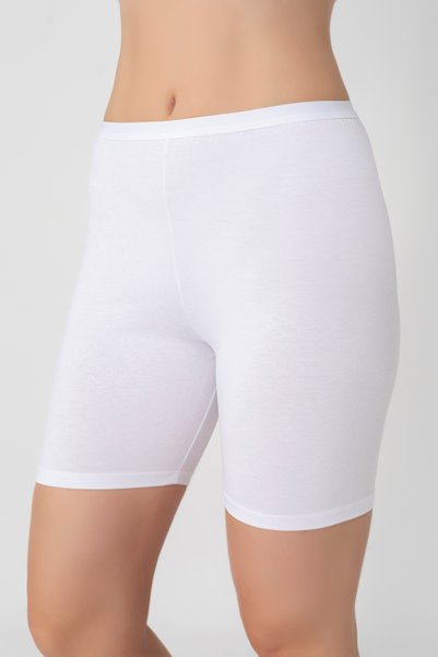 ROCMAY Women's White Modal Dress & Underskirt Shorts - Mini Shorts Leggings-1004