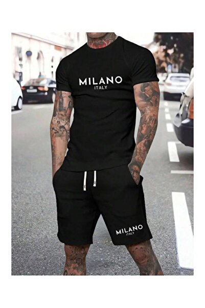 ZEMLİYA Sara Unisex Oversize Shorts Set Short Sleeve T-Shirt Comfortable Fit ...