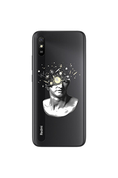 Other Xiaomi Redmi 9A Space Statue Transparent Silicone TPU Θήκη