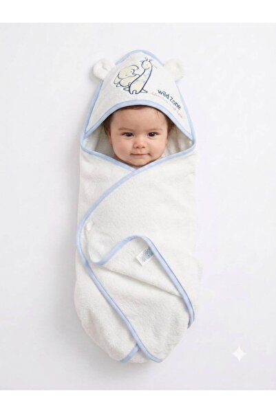 sea gulf Newborn Baby Towel with Hood Suitable for Newborns to 9 Months Old