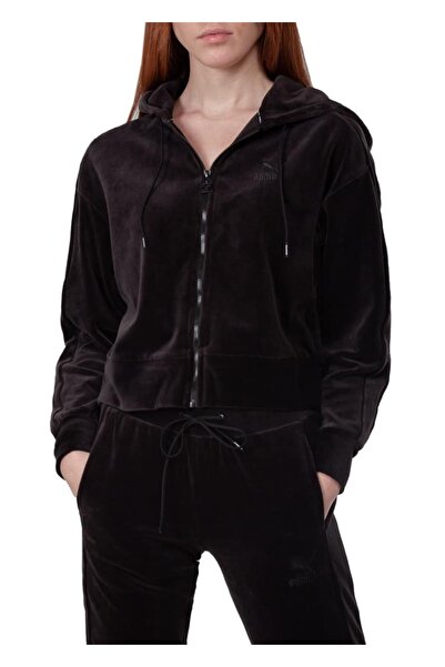 Puma ΖΑΚΕΤΑ ICONIC T7 VELOUR 589996 01 – BLACK