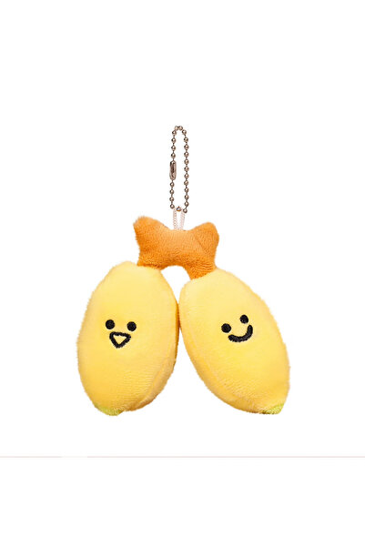 BABUN Plush Amigurumi Style Fruit Bag Ornament and Keychain Cute Figured Plus...