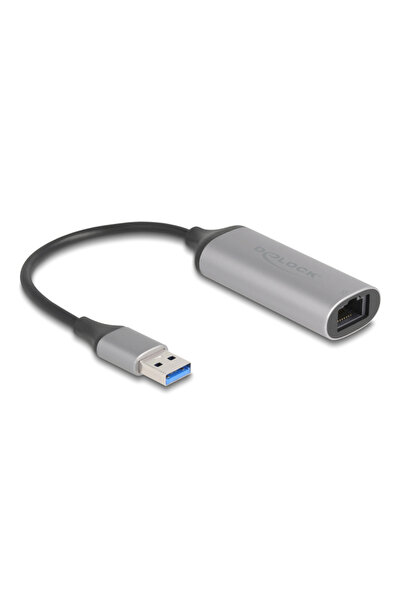 DELOCK αντάπτορας δικτύου 81571, USB, 5Gbps Ethernet, ασημί