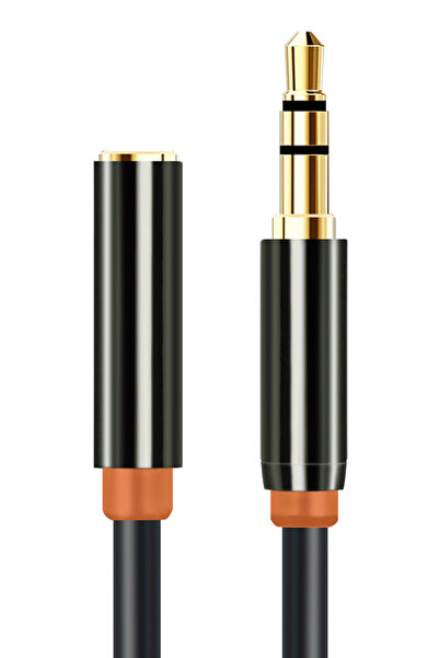 Cabletime καλώδιο προέκτασης ήχου 3.5mm CT-AV311-P11FG, gold plated, 0.5m, μαύρο